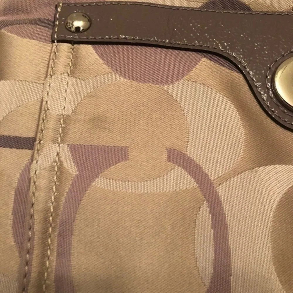 Coach optic purple hippie messenger bag